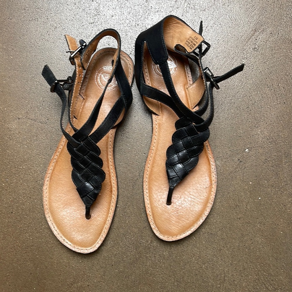 Black sandals